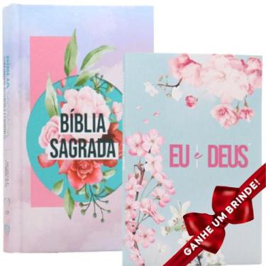 Imagem de Combo Bíblia Sagrada + Harpa Avivada Capa Dura + Devocional Eu e Deus 