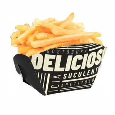 Imagem de Embalagem Barca Porções Fast Food Batata Frango Calabresa - Mixmall