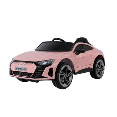 Imagem de Carrinho Elétrico De Passeio Infantil Rosa Com Bateria Recarregável 12