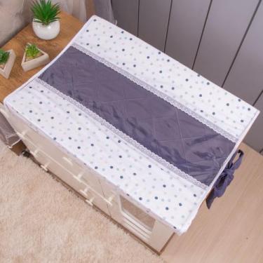 Imagem de Trocador Americano Anatômico Plastificado De Comoda Luxo - Miguel Baby