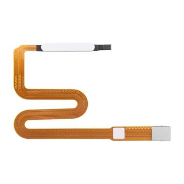 Imagem de BESJMYT Para Samsung Galaxy A02s Botão Liga/Desliga Branco e Sensor de Impressão Digital Cabo Flexível Substituição Cabo Flexível Liga/Desliga Botão de Controle Conector Peças de Reparo SM-A025U