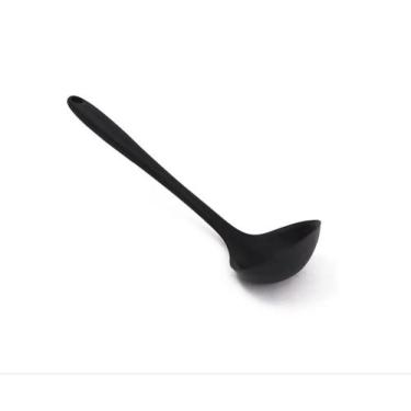 Imagem de Concha de silicone 29,5x8,5cm preto mak inox 2216i - Mak.inox