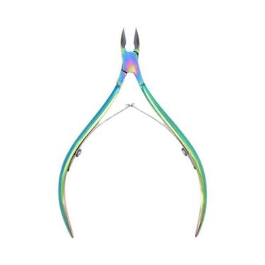 Imagem de Tesoura De Manicure Para Unhas Em Aço Inoxidável, Cortador De Cutícula