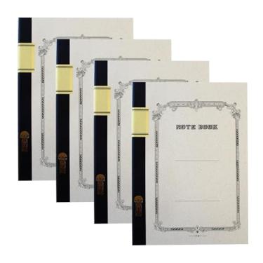 Imagem de Caderno Tsubame W3001, B5, pautado, 8 mm x 28 linhas, 40 folhas, pacote com 4 W40S-4P