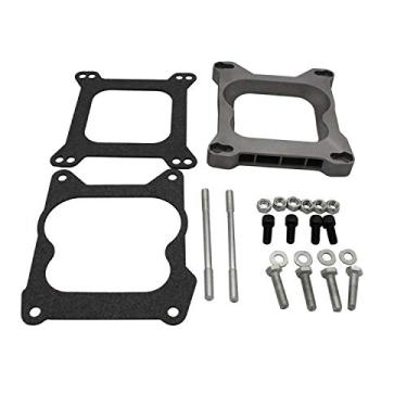 Imagem de Adaptador de carburador de carburador aberto de 3/10.2 cm 4bbl Quadrajet Manifold para Holley Edelbrock 9130
