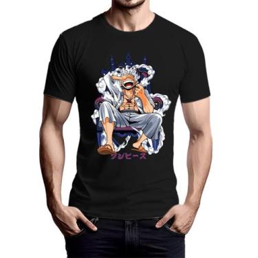 Imagem de Camiseta Masculina Personagem Anime Desenho Camisa Estampada Fotos Rea