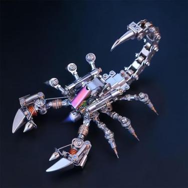 Imagem de Conjunto de modelos 3D de quebra-cabeça de metal ZUNPINSPACE Punk Scor