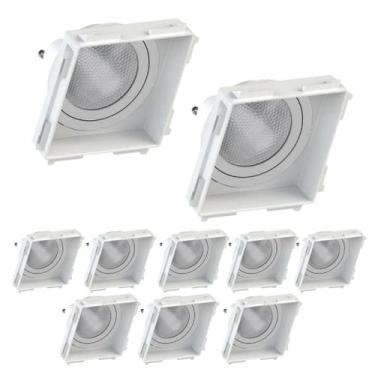 Imagem de 10 Spot Embutido Recuado no Frame PAR30 E27 - Save Energy