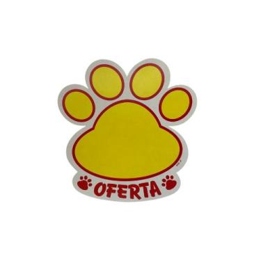 Imagem de Cartaz de Oferta Pet Shop 21x21,5cm Papel Duplex 100 unidades - Casa D