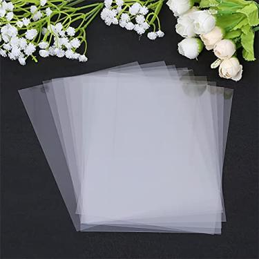 Imagem de Briartw 100 Folhas De Acetato Transparente Resistente Ao Calor 4,3 X 6,3 Polegadas Para Estampagem E Gravação Em Cartões Shaker, Cartão Plástico Com Janela, Antiestático, 0,125 Mm Espessura