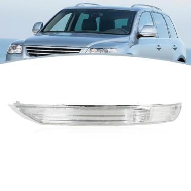 Imagem de JESYMBX Para Volkswagen Touareg 2007, 2008, 2009-2011 Espelho retrovisor lateral automotivo LED seta lâmpada âmbar esquerda/direita/par 7L6949101C 7L6949102C