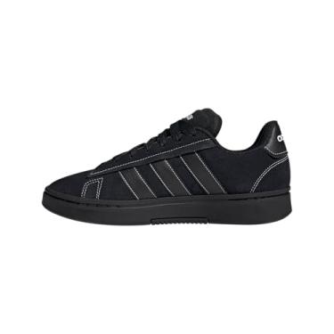 Imagem de adidas Grand Court Alpha 00s Tênis esportivo masculino, Preto/Preto/Branco, 44