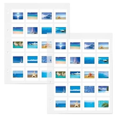 Imagem de Lineco Álbum De Arquivo Polipropileno Para Slides, Capas Página Com Abertura Superior, Comporta 20 Slides 2 X Pol., Tamanho Da Folha: 9,375 11,375 Pacote 50