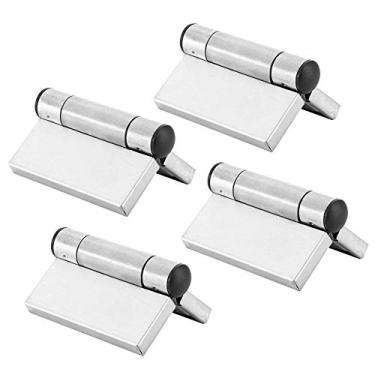 Imagem de ZJchao Dobradiça de Mola, 4pcs Aço Inoxidável Dobradiça de Mola de Automática Porta Mais Próxima de de Fechamento de de Fechamento de para Armário Guarda -roupa