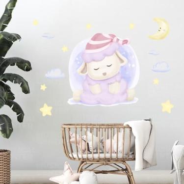 Imagem de Kit Adesivos Animais 17 Bichinhos Encantados Infantil Decoração Lavável Seguro Fácil Aplicação Ideal para Quarto Bebê Criança Menina Menino Área Kids