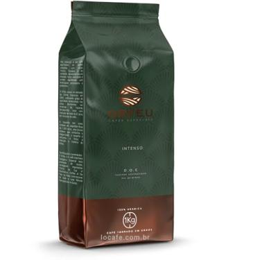 Imagem de Café Orfeu Grão Intenso 1Kg, Sabor Chocolate e Caramelo Tostado, Dark Roast, Embalagem Saco