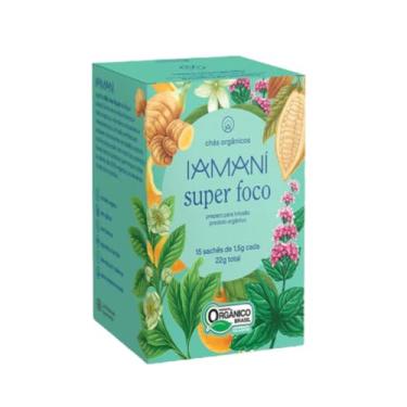 Imagem de Chá Iamaní Super Foco Gengibre Hortelã Cacau Orgânico 15sach