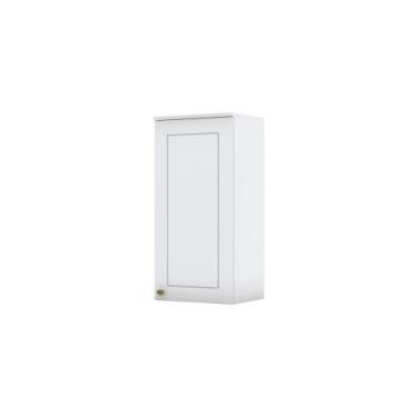 Imagem de Armário Aéreo 40cm 1 Porta Emily Henn, Branco Fosco