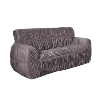 Imagem de Capa Para Sofá Elasticada 21 Elásticos Resistente 3 Lugares - Love4hom