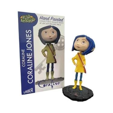 Imagem de Coraline Anime Boneca Figura Articulada Capa De Chuva Suéter Camisa Li