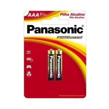 Imagem de Pilha Alcalina Palito AAA Pacote com 2 Panasonic