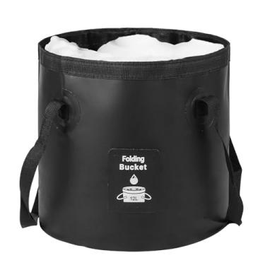 Imagem de Balde de Dobrável,Recipiente Leve de Água para Lavandaria - Balde Dobrável Leve Para Cozinha Lavandaria Viagem Acampamento E Praia