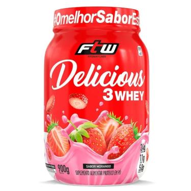 Imagem de Whey Protein 3W Delicious Proteína (900g) FTW