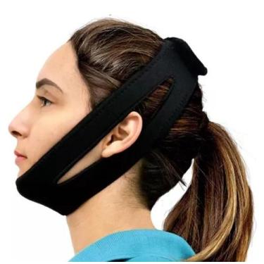 Imagem de Faixa Anti Ronco Apneia Neoprene Anatomica Durma Bem - Procorpus Comer