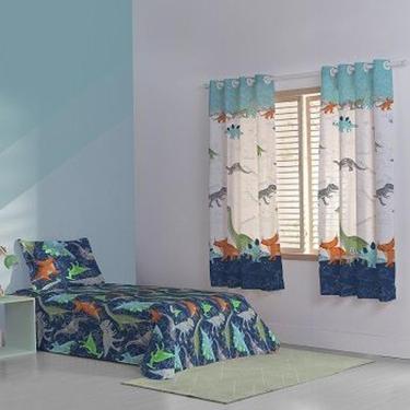 Imagem de Colcha Solteiro Boutis Sauros Santista