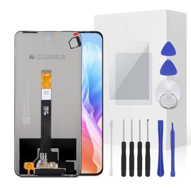 Imagem de JENCYFU Kit de substituição para tela HMD Fusion Full LCD Screen Display Touch Digitalizador, montagem completa com ferramenta de reparo para modelo HMD Fusion TA-1640 TA-1658 16.7 cm