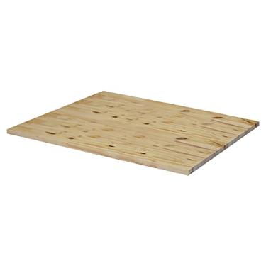 Imagem de Prateleira Sem Suporte Estante 80x60 Madeira Painel Pinus 18mm
