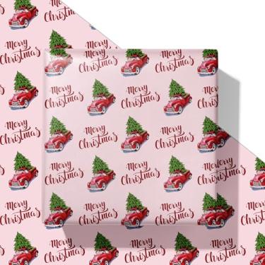Imagem de SaringSwoon Papel de embrulho Chrsitmas Truck