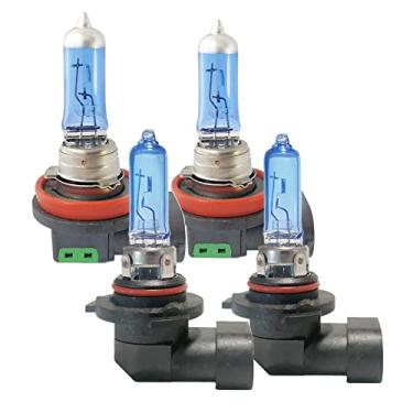 Imagem de VEXONEYE Farol de halogêneo 9005+H11 combo luz branca 5000 K super brilhante