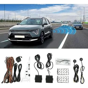 Imagem de BY-J Sistema De Monitoramento Ponto Cego, Radar Ondas Milimétricas 24 Ghz, Universal Detecção Carros E Estacionamento Reverso