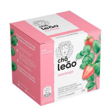 Imagem de Chá Leão Morango 16g
