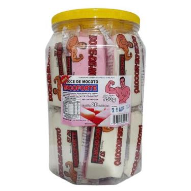 Imagem de Geléia Mocotó Mocoforte 20 Unid 37,5G Sabor Baunilha Moran