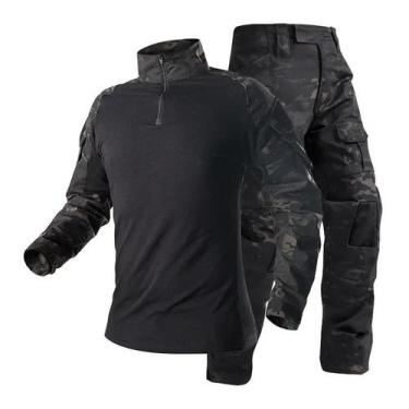 Imagem de Terno Tático Militar de Camuflagem para Paintball, Airsoft e Caça, XXL