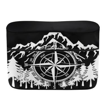 Imagem de Knextrepoy Capa de tanque de propano para acampamento RV árvores de montanha capa de tanque de propano para trailer RV, acessório de proteção resistente duplo de 18 kg para trailer, trailer de viagem