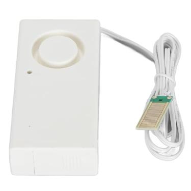 Imagem de KIMISS Detector de Alarme de Vazamento de água 120dB - Sensor de Vazamento de Overflow de Tanque de Pia do Tanque de Peixe, Detecção de Nível de água Inteligente para Segurança do Aquecedor de