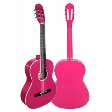 Imagem de Violão Giannini Acústico Start N-14 Pink Glossy Pkg
