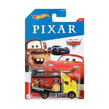 Imagem de Hot Wheels Pixar 5/5 - Cars Lightning McQueen Hiway Hauler