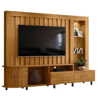 Imagem de Estante Home Para 70 Polegadas Le Mans Cumaru Madetec
