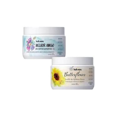 Imagem de Kit Kah Noa Leave In Melhor Amigo E Máscara Butterflower 300g