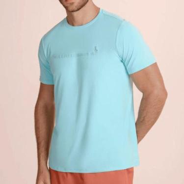 Imagem de Camiseta Lupo Sport T-Shirt Poliamida Básica 77053-004, Lagoon, G
