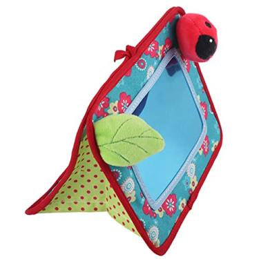 Imagem de Akozon Espelho de Segurança de bebê Fofo Colorido para Carrinho - Primeiro de Brinquedos Educacionais Promovendo a Coordenação Dos Olhos e As Habilidades de Escuta