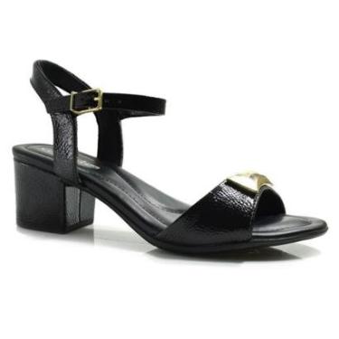 Imagem de Sandália de Salto Bloco Feminina Comfortflex-Feminino