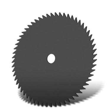 Imagem de Disco Serra Circular Para Roçadeiras 60 Dentes Furo 25,4mm - SUPREME P