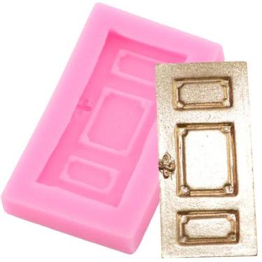 Imagem de Molde de silicone mini porta para decorar f421 - CM