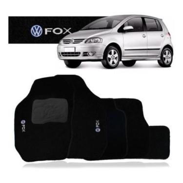 Imagem de Jogo de Tapete Carpete Fox 2003 a 2014 5pçs Automotivo Reforço PVC - M