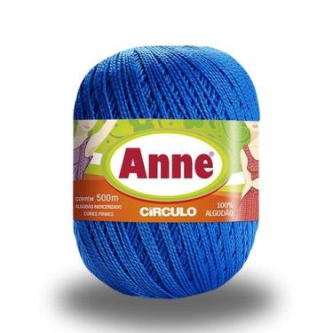 Imagem de Linha Artesanato De Costura Anne Crochê Tricot Maquina 500m, Royal